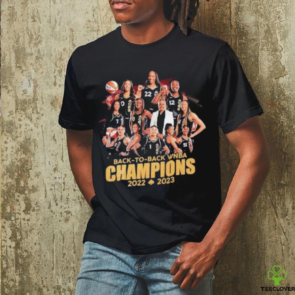 Las Vegas Aces Back To Back Wnba Champions 2022 2023 T Shirt Las Vegas Aces Back To Back Wnba Champions 2022 2023 T Shirt