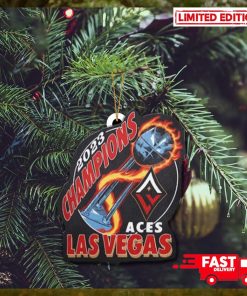 Las Vegas Aces Homage Unisex 2023 WNBA Finals Champion Trophy Christmas Tree Decorations Ornament