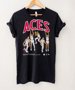 Las Vegas Aces Playa Society Starting Five T Shirt