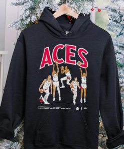 Las Vegas Aces Playa Society Starting Five T Shirt