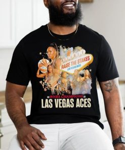 Las Vegas Aces Raise The Stakes WNBA Champions 2023 shirt