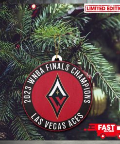 Las Vegas Aces WNBA Finals Champions 2023 Logo Christmas Tree Decorations Ornament