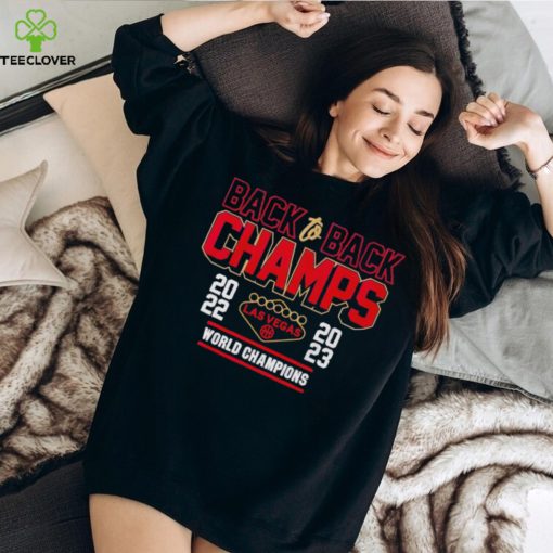 Las Vegas Aces back to back Champs 2022 2023 World Champions hoodie, sweater, longsleeve, shirt v-neck, t-shirt