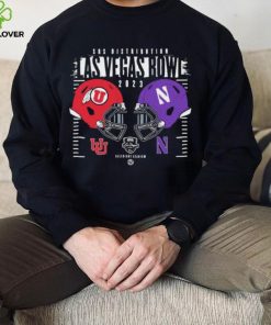 Las Vegas Bowl 2023 Northwestern Wildcats Vs Utah Utes Duel Helmet hoodie, sweater, longsleeve, shirt v-neck, t-shirt