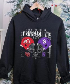 Las Vegas Bowl 2023 Northwestern Wildcats Vs Utah Utes Duel Helmet hoodie, sweater, longsleeve, shirt v-neck, t-shirt