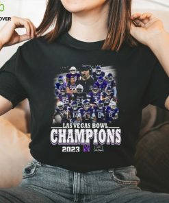 Las Vegas Bowl Champions 2023 Northwestern December 23, 2023 AT Allegiant Stadium In Paradise, Nevada T Shirt