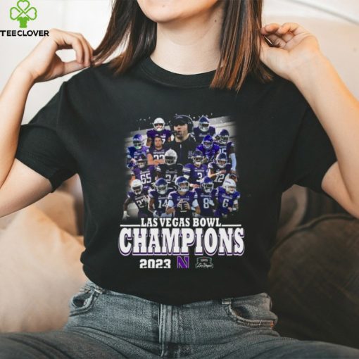 Las Vegas Bowl Champions 2023 Northwestern December 23, 2023 AT Allegiant Stadium In Paradise, Nevada T Shirt