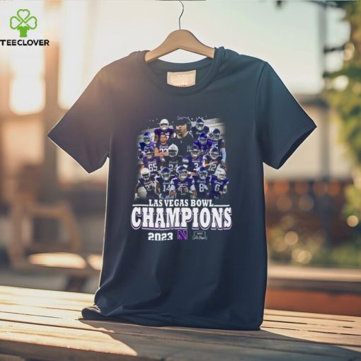 Las Vegas Bowl Champions 2023 Northwestern December 23, 2023 AT Allegiant Stadium In Paradise, Nevada T Shirt