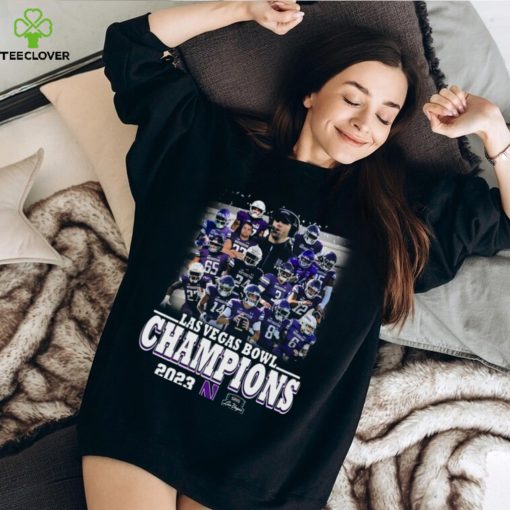 Las Vegas Bowl Champions 2023 Northwestern December 23, 2023 AT Allegiant Stadium In Paradise, Nevada T Shirt