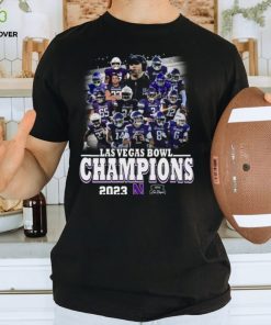 Las Vegas Bowl Champions 2023 Northwestern December 23, 2023 AT Allegiant Stadium In Paradise, Nevada T Shirt