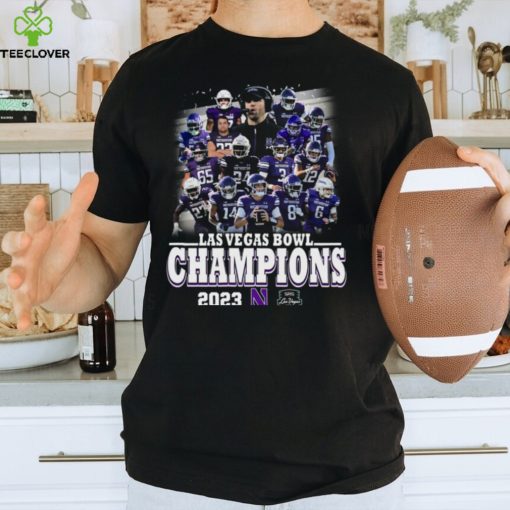 Las Vegas Bowl Champions 2023 Northwestern December 23, 2023 AT Allegiant Stadium In Paradise, Nevada T Shirt