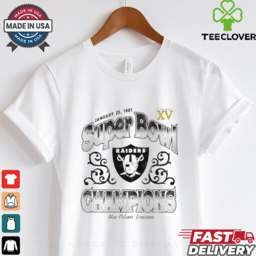 Las Vegas Raiders 1981 Super Bowl Champions New Orleans Louisiana shirt