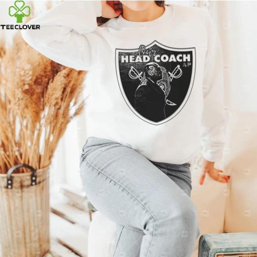 Las Vegas Raiders Antonio Pierce coach our head coach logo hoodie, sweater, longsleeve, shirt v-neck, t-shirt