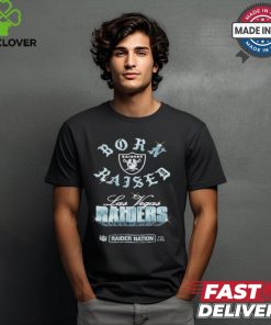 Las Vegas Raiders Born x Raised Black Chrome Rocker Shirt 2 Las Vegas Raiders Born x Raised Black Chrome Rocker Shirt