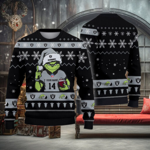 Las Vegas Raiders Custom Chrismas Ugly Sweater