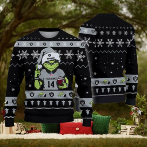 Las Vegas Raiders Custom Chrismas Ugly Sweater