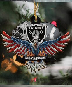 Las Vegas Raiders Decorations, Eagles Christmas Ornaments