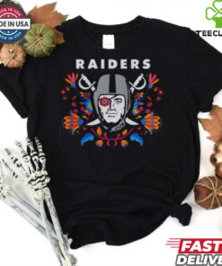 Las Vegas Raiders Dia De Los Muertos 2024 T Shirt