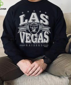 Las Vegas Raiders Established Banner T Shirt