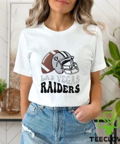 Las Vegas Raiders Football Helmet Shirt