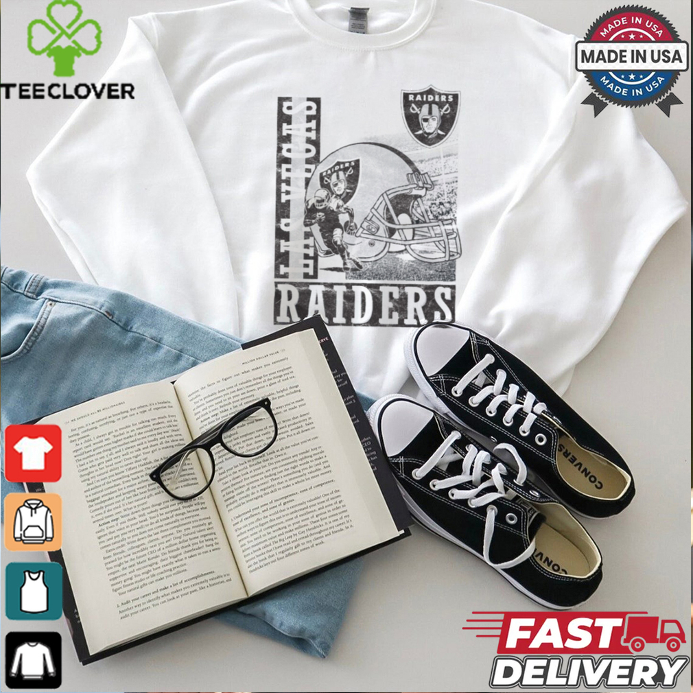 Las Vegas Raiders Helmet Dash T Shirt Las Vegas Raiders Helmet Dash T Shirt