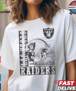 Las Vegas Raiders Helmet Dash T Shirt
