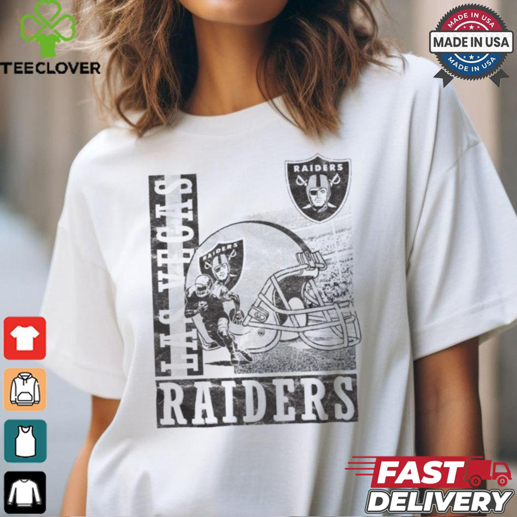 Las Vegas Raiders Helmet Dash T Shirt Las Vegas Raiders Helmet Dash T Shirt
