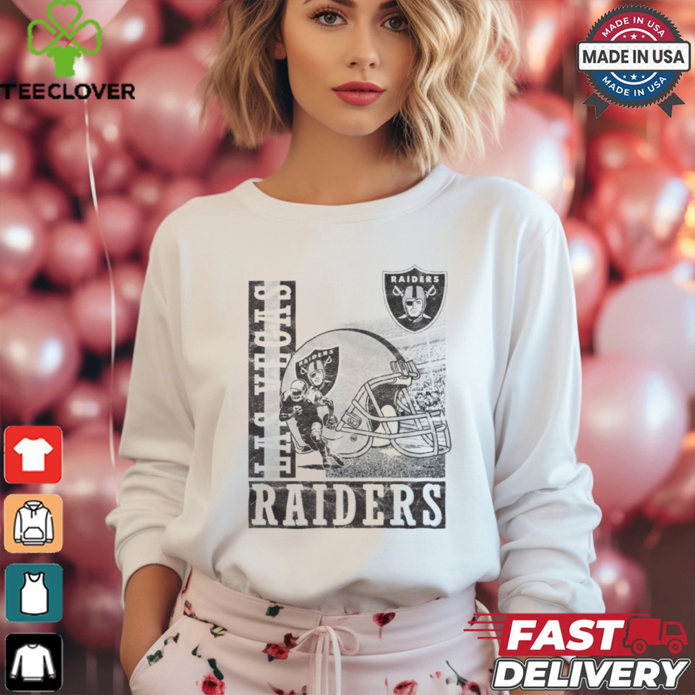 Las Vegas Raiders Helmet Dash T Shirt Las Vegas Raiders Helmet Dash T Shirt