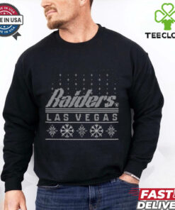 Las Vegas Raiders Holiday Crewneck shirt