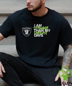 Las Vegas Raiders I Am Stronger Than My Darkest Days shirt 1 Las Vegas Raiders I Am Stronger Than My Darkest Days shirt