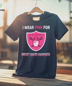 Las Vegas Raiders I wear pink for Breast Cancer Awareness 2023 hoodie, sweater, longsleeve, shirt v-neck, t-shirt