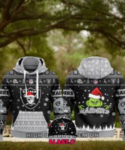 Las Vegas Raiders Merry Christmas Ugly Hoodie Sweatshirt
