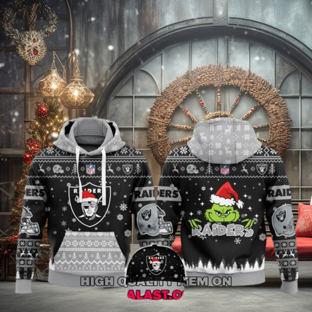 Las Vegas Raiders Merry Christmas Ugly Hoodie Sweatshirt Las Vegas Raiders Merry Christmas Ugly Hoodie Sweatshirt