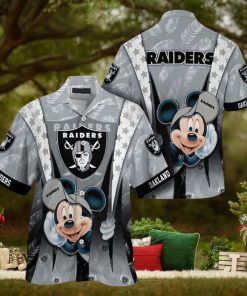 Las Vegas Raiders Mickey Mouse NFL Hawaiian Shirt