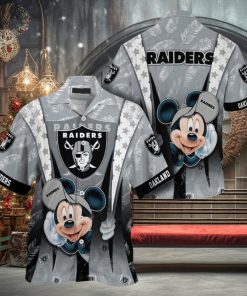 Las Vegas Raiders Mickey Mouse NFL Hawaiian Shirt