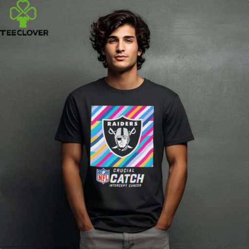 Las Vegas Raiders NFL Crucial Catch Intercept Cancer 2024 shirt