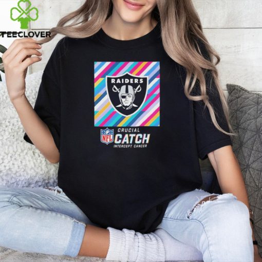 Las Vegas Raiders NFL Crucial Catch Intercept Cancer 2024 shirt