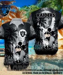 Las Vegas Raiders NFL Full Print Unisex Hawaiian Shirt
