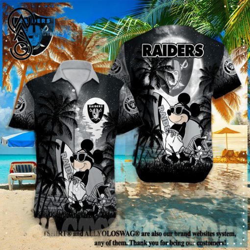 Las Vegas Raiders NFL Full Print Unisex Hawaiian Shirt