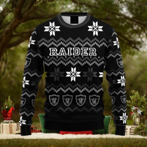 Las Vegas Raiders NFL Limited Ugly Sweater Sweatshirt Accessory Gift Christmas