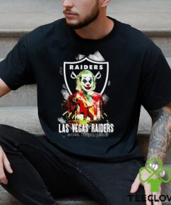 Las Vegas Raiders NFL put on a happy face Joker shirt 1 Las Vegas Raiders NFL put on a happy face Joker shirt