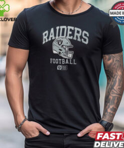 Las Vegas Raiders Nike Anthracite Helmet Essential T Shirt
