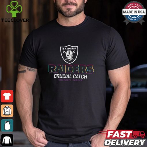 Las Vegas Raiders Nike Black 2024 NFL Crucial Catch T Shirt