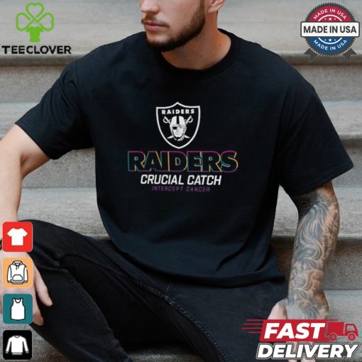 Las Vegas Raiders Nike Black 2024 NFL Crucial Catch T Shirt