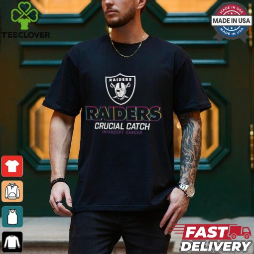 Las Vegas Raiders Nike Black 2024 NFL Crucial Catch T Shirt