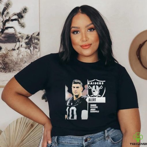 Las Vegas Raiders Officially Release Quarterback Las Vegas Raiders From Roster Latest News Update T shirt