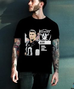 Las Vegas Raiders Officially Release Quarterback Las Vegas Raiders From Roster Latest News Update T shirt