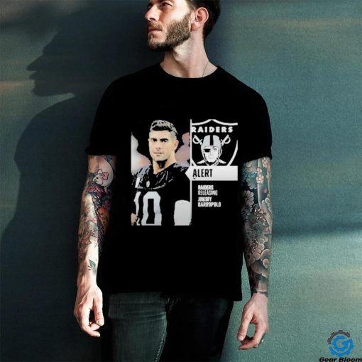 Las Vegas Raiders Officially Release Quarterback Las Vegas Raiders From Roster Latest News Update T shirt