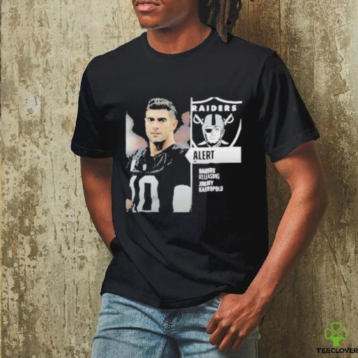 Las Vegas Raiders Officially Release Quarterback Las Vegas Raiders From Roster Latest News Update T shirt