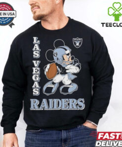 Las Vegas Raiders Quarterback Mickey Mouse 2024 Shirt